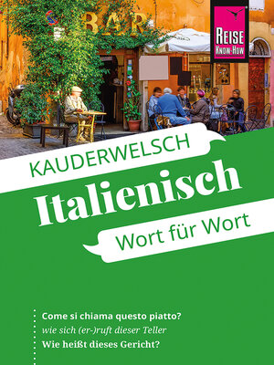 cover image of Reise Know-How Kauderwelsch Italienisch--Wort für Wort